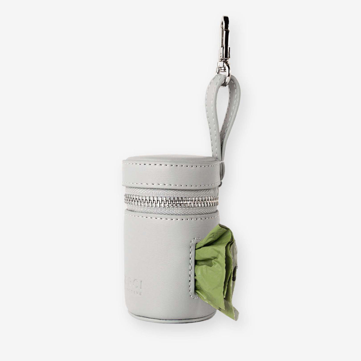 Just Did It Dog Poop Bag Holder Grey