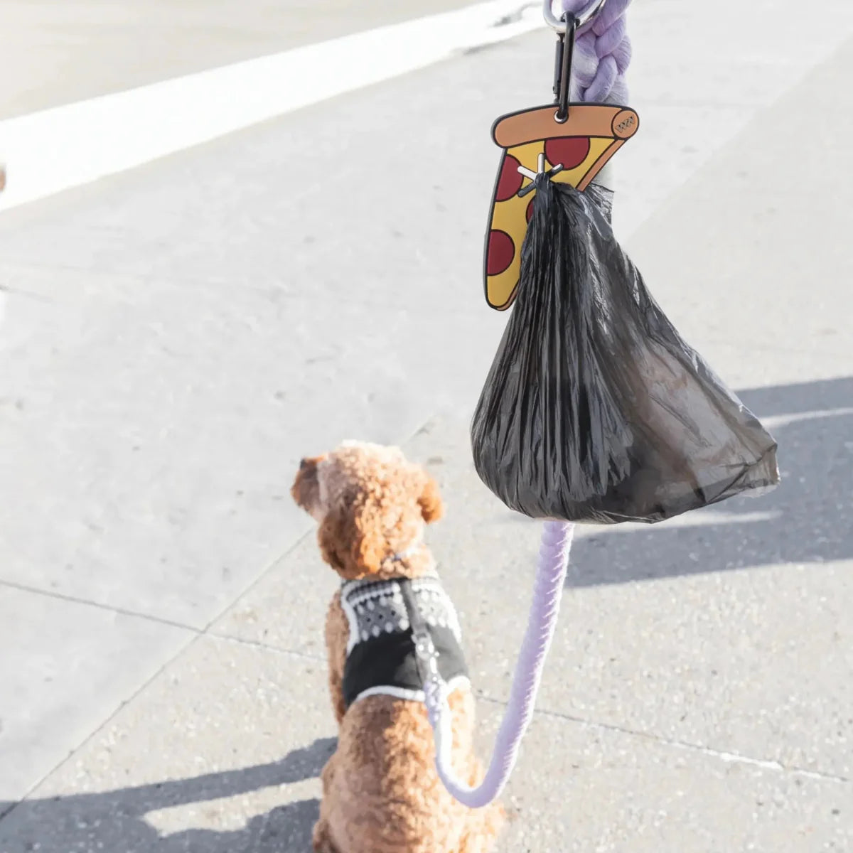 Pizza Poopy Loop® Poop Bag Holder