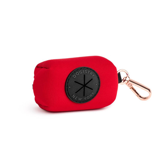 Poop Bag Holder Iconic Red